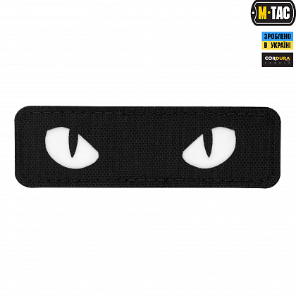 M-TAC CAT EYES LASER CUT BLACK/ НАШИВКА (51009299)
