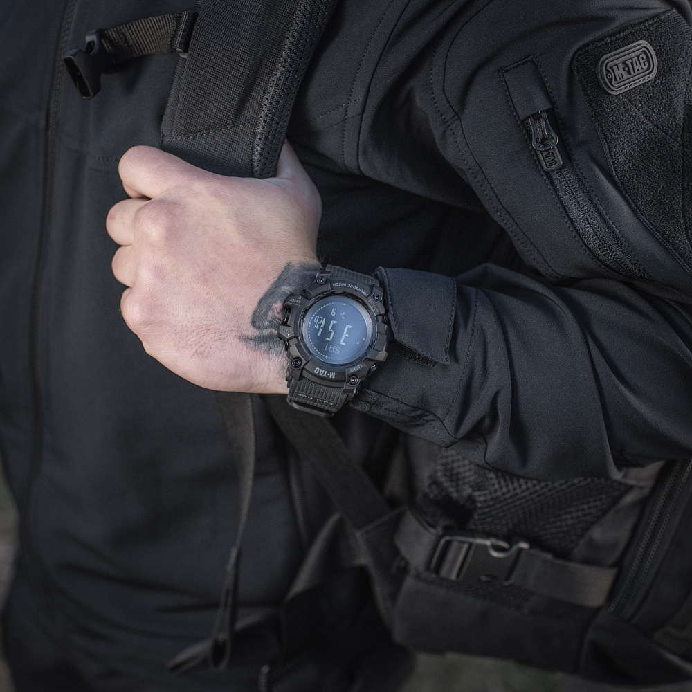 M-Tac годинник тактичний Adventure Black (50005002)