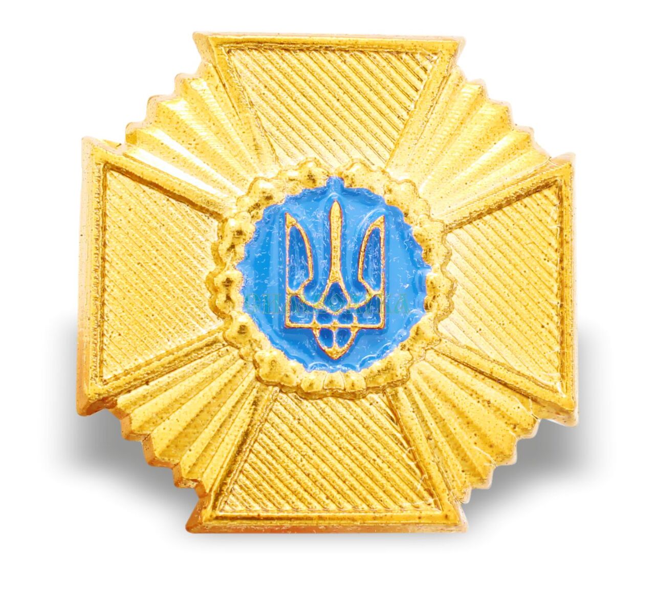 Знак на кашкет Державна прикордонна служба (пластмаса)