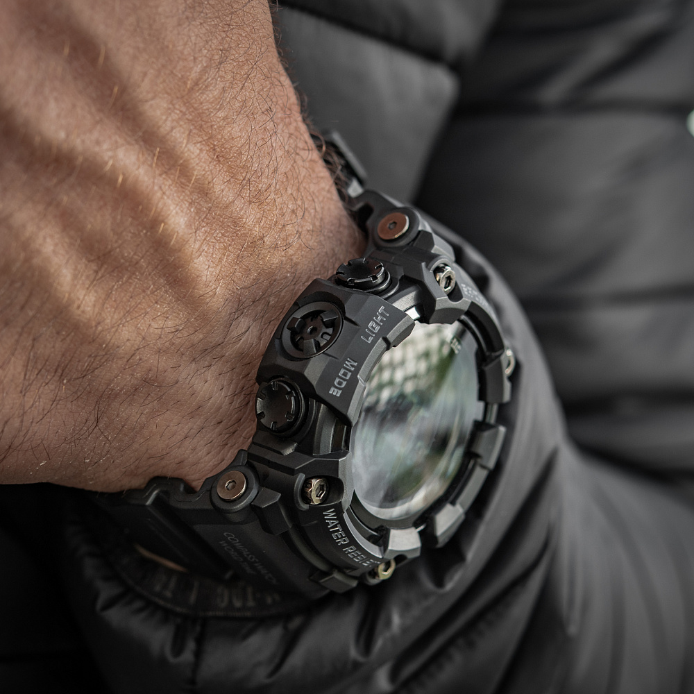 M-Tac годинник тактичний 2037 Black (50007002)