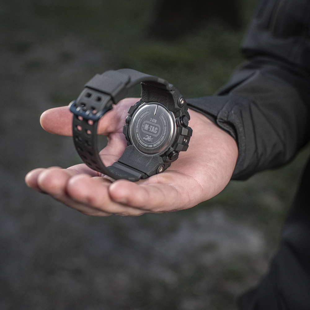 M-Tac годинник тактичний Adventure Black (50005002)