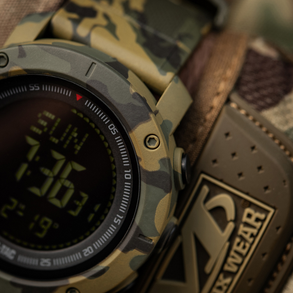 M-Tac годинник тактичний з компасом 2095 Camo (50009030)