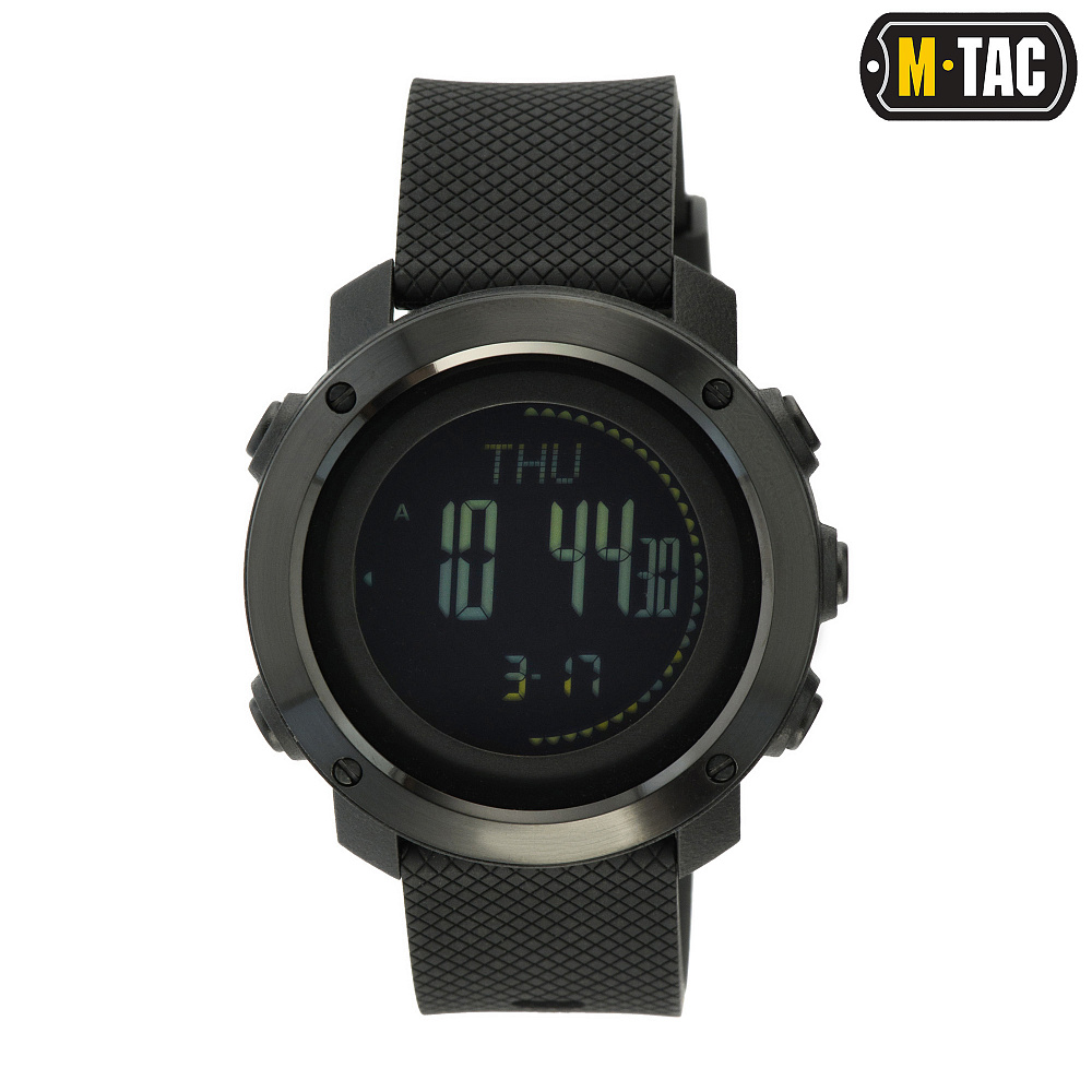 M-Tac годинник тактичний мультифункціональний Black  (50004002)