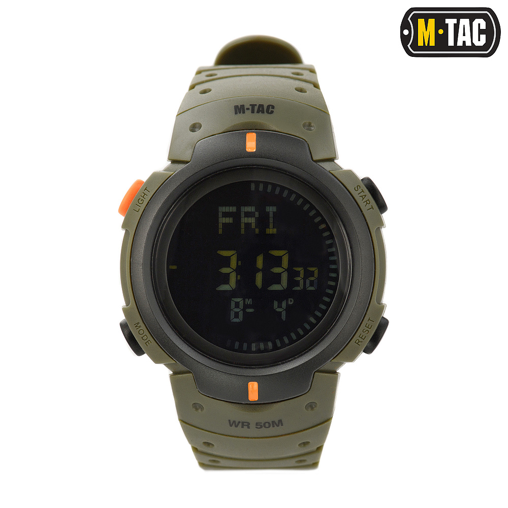 M-Tac годинник тактичний з компасом Olive (50003001)