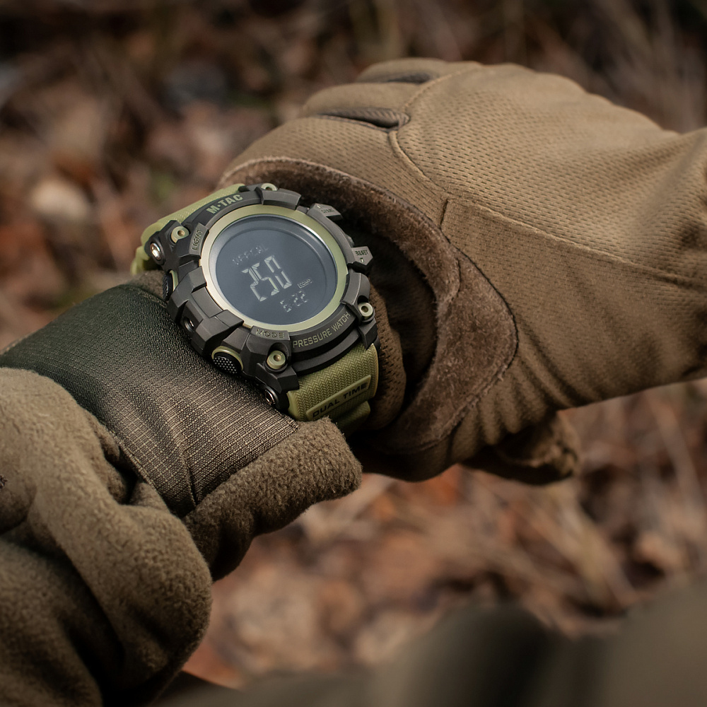 M-Tac годинник тактичний Adventure Black/Olive (50005001)