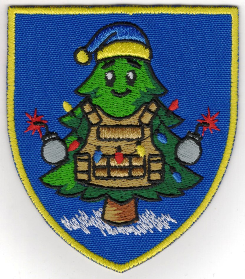 Ялинка ЗСУ \ кол \ тк.синя \ нарукавна емблема !