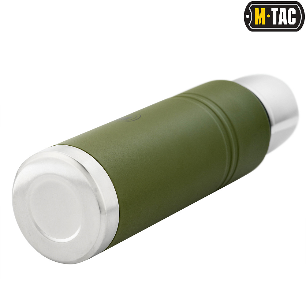 M-Tac термос 1000 мл олива/нерж. (60054001)