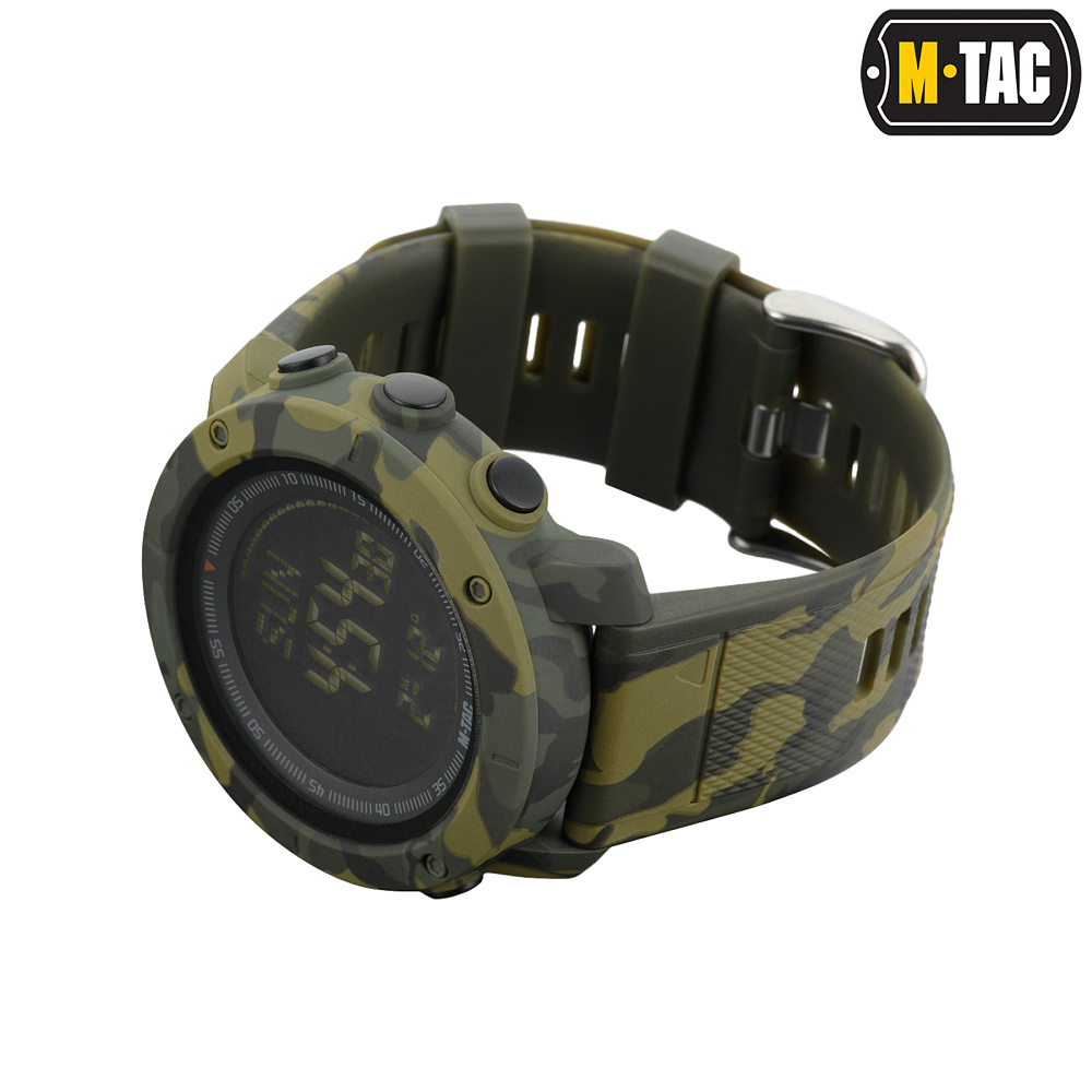 M-Tac годинник тактичний з компасом 2095 Camo (50009030)