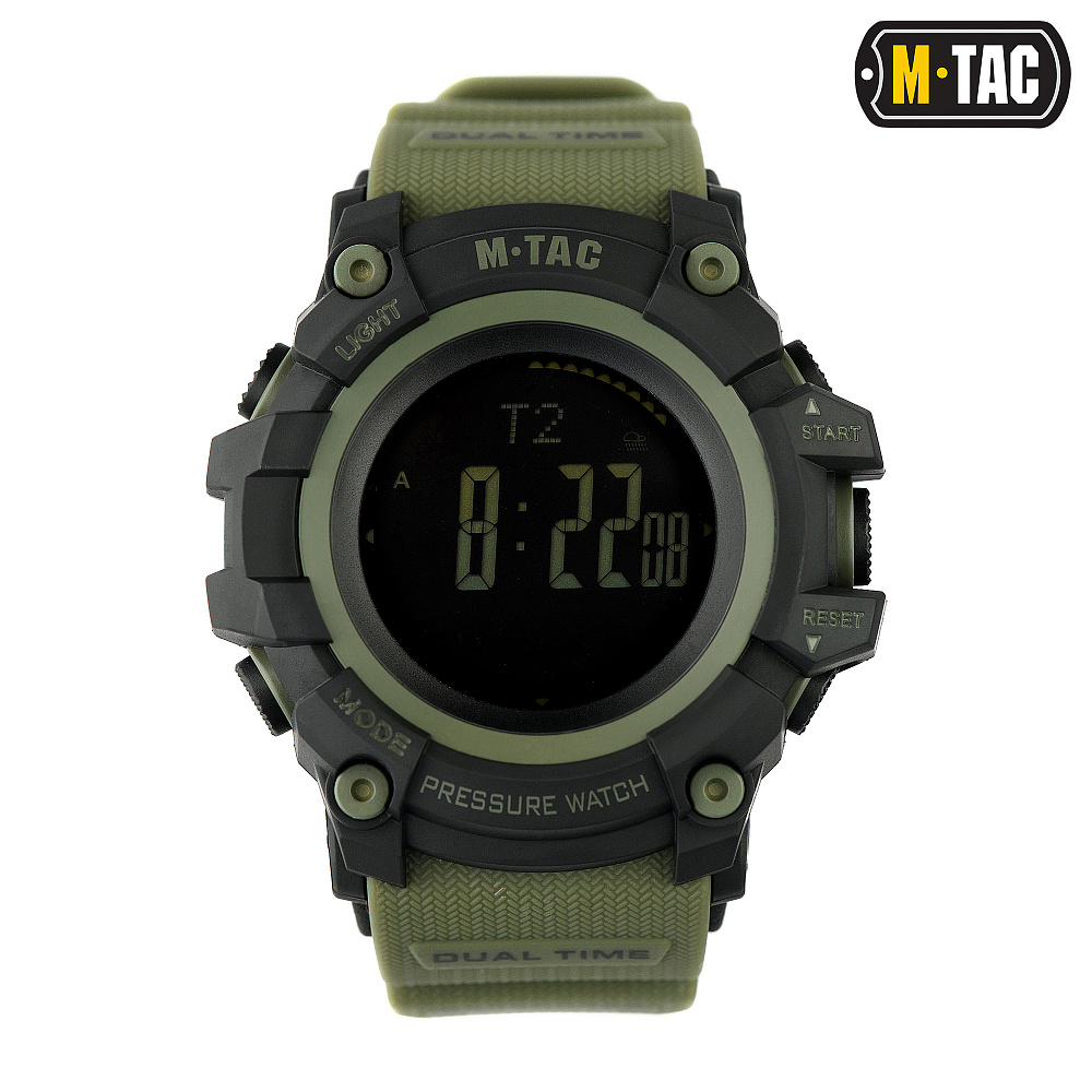 M-Tac годинник тактичний Adventure Black/Olive (50005001)