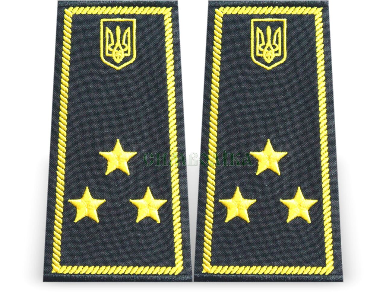 Погони / митна служба/  інспектор 2 рангу/ чорні !