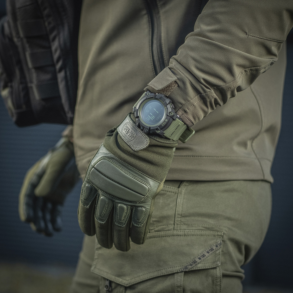 M-Tac годинник тактичний Adventure Black/Olive (50005001)