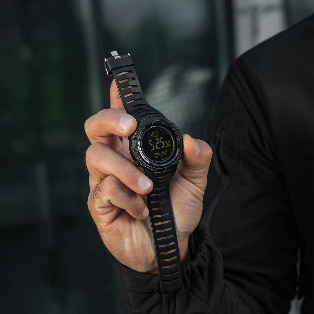 M-Tac годинник тактичний 2147 Black (50011002)