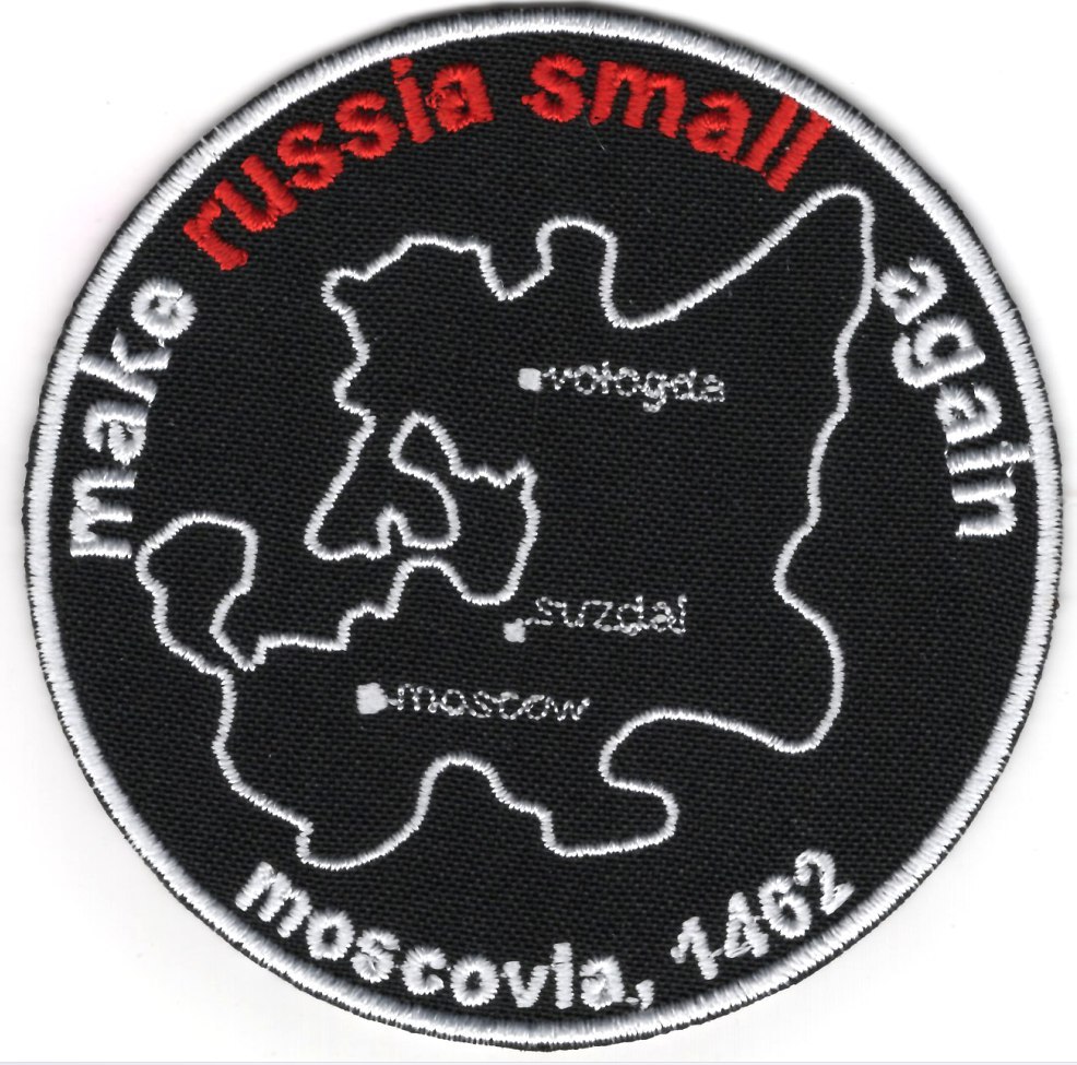 Make Russia Small Again \ кол \ тк.чорна \ нарукавна емблема !