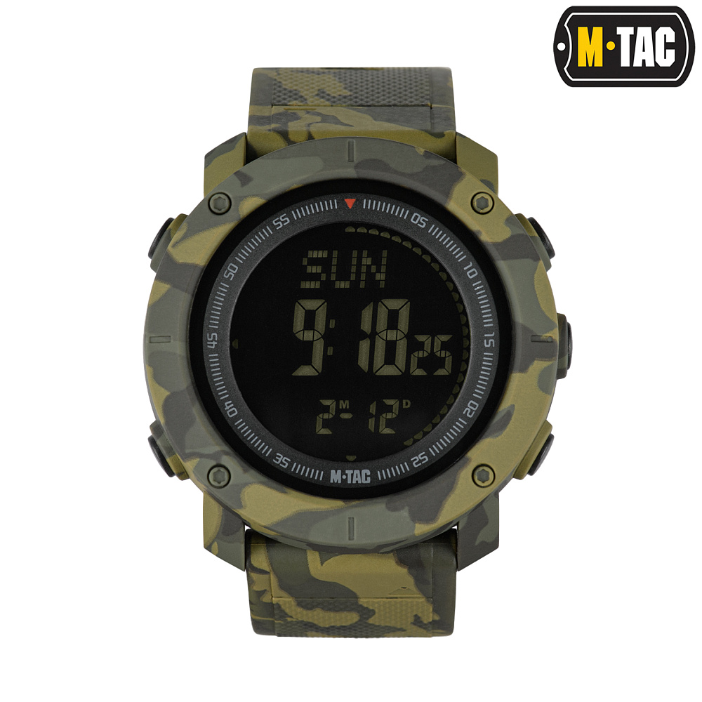 M-Tac годинник тактичний з компасом 2095 Camo (50009030)