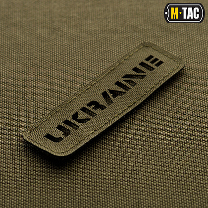 M-Tac нашивка Ukraine скрізна 25х80 Laser Cut Ranger Green (51151023)