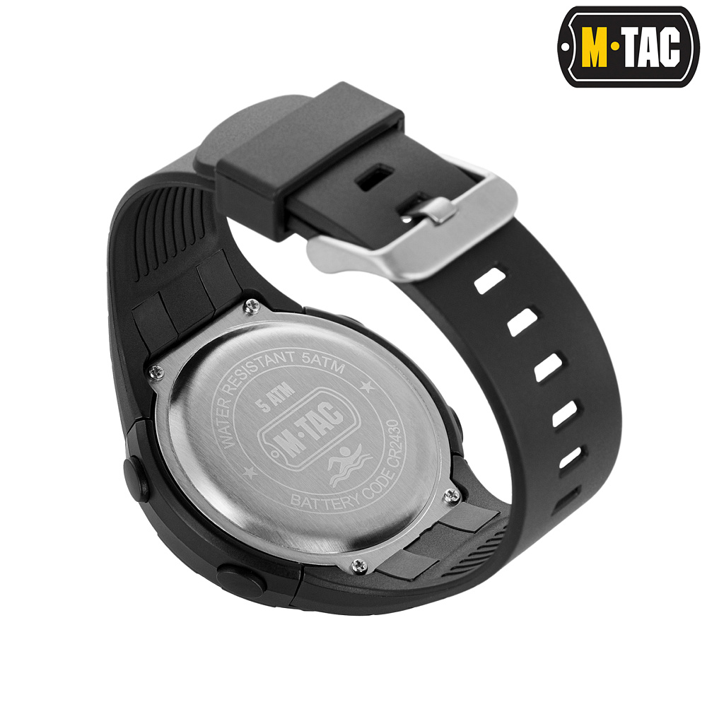 M-Tac годинник тактичний 2166 Black (50008002)