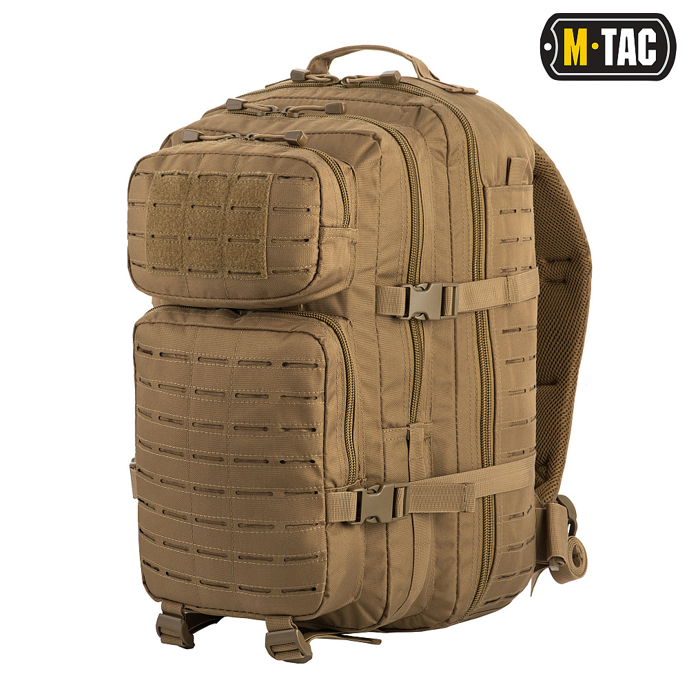 M-Tac рюкзак Large Assault Pack Laser Cut Tan (10335003)