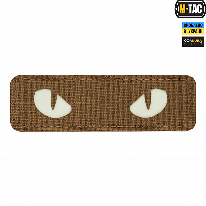 M-TAC CAT EYES LASER CUT COYOTE/ НАШИВКА (51009599)