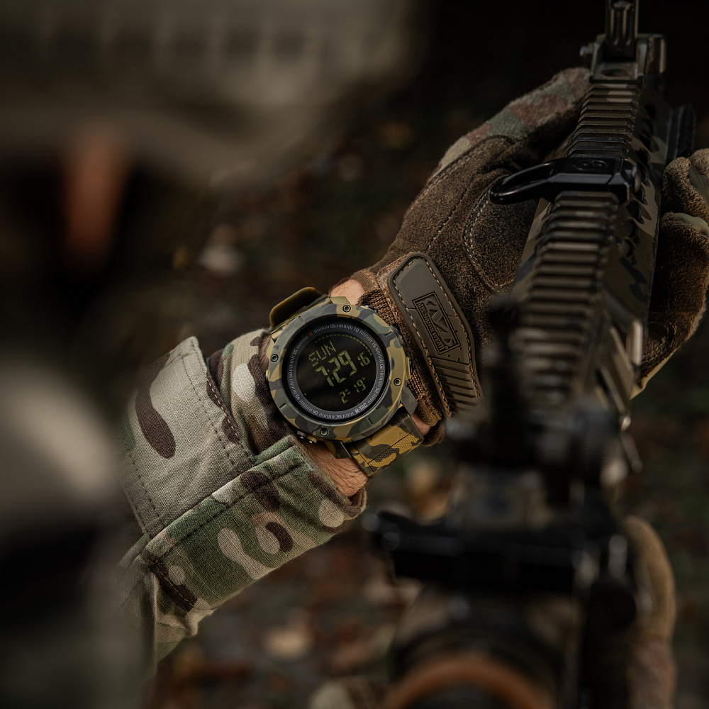 M-Tac годинник тактичний з компасом 2095 Camo (50009030)