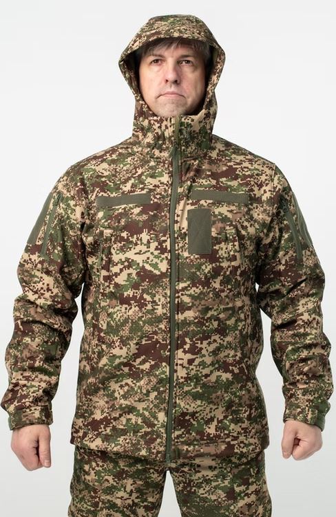 Куртка Демісезонна Soft Shell Хижак НГУ Чоловіча з флісовою підкладкою