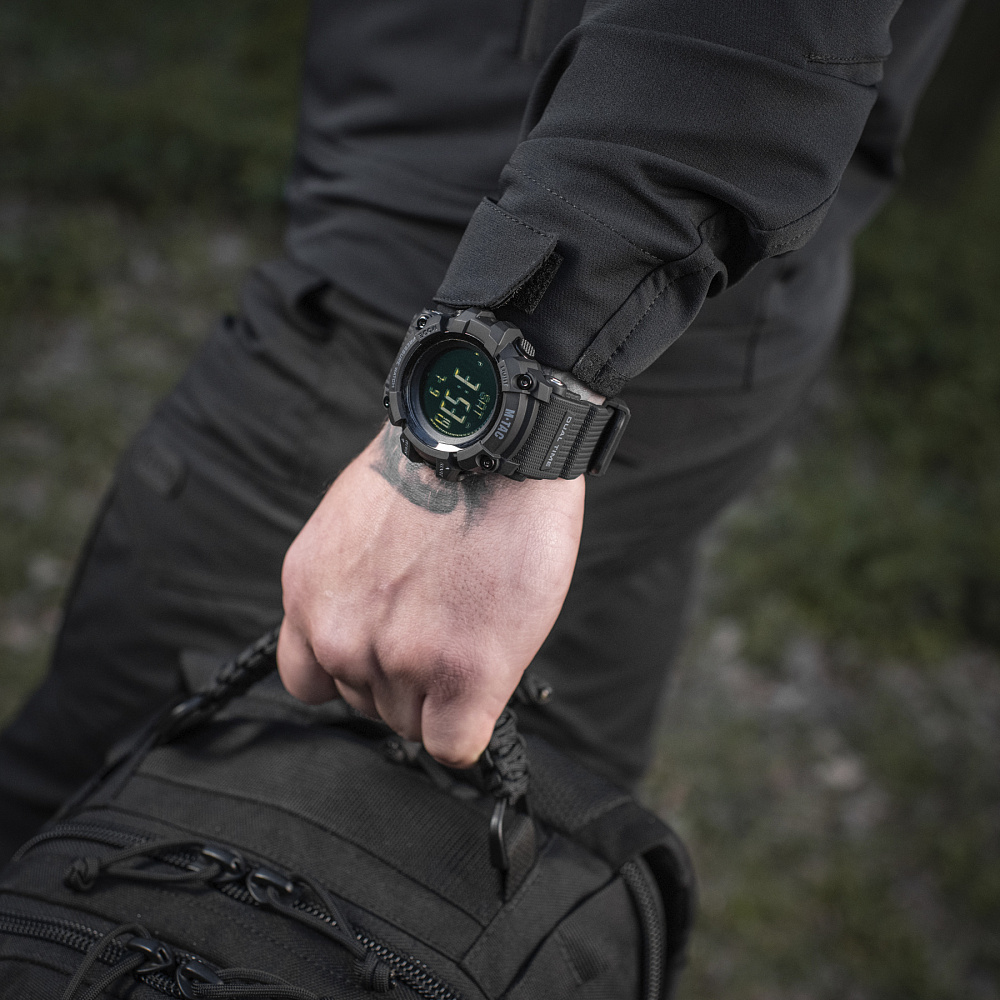 M-Tac годинник тактичний Adventure Black (50005002)