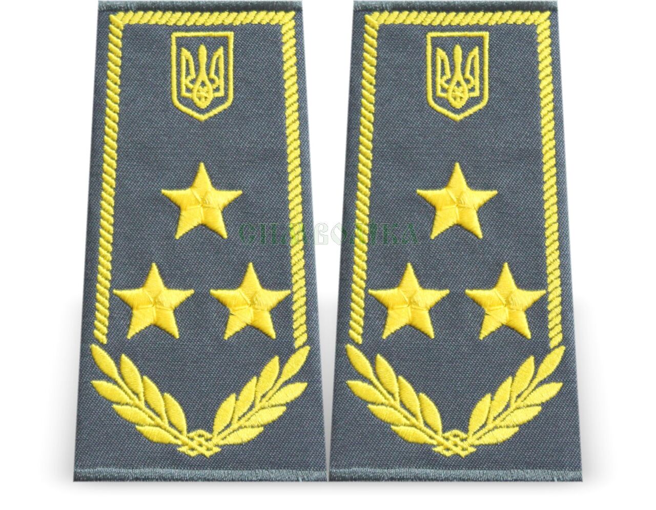Погони / митна служба/  радник 1 рангу / сірі !