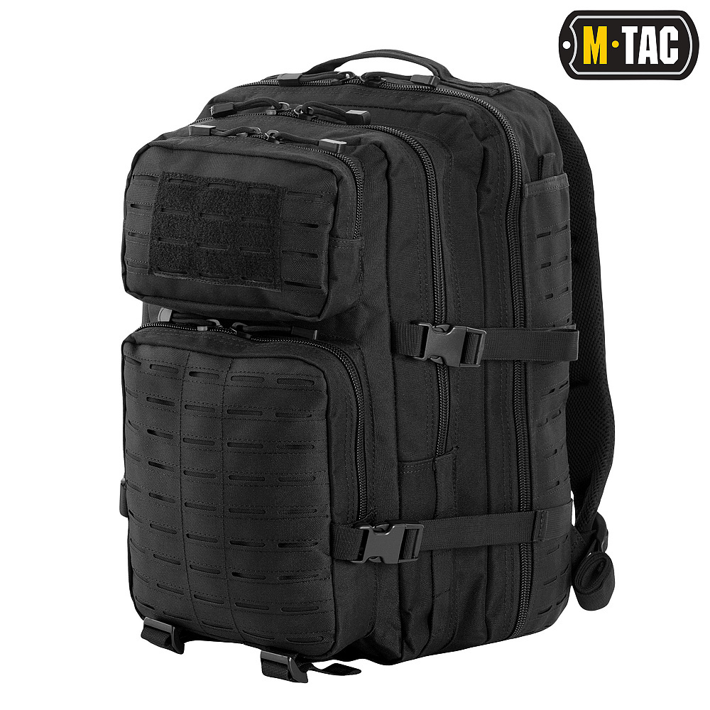 M-Tac рюкзак Large Assault Pack Laser Cut Black (10335002)