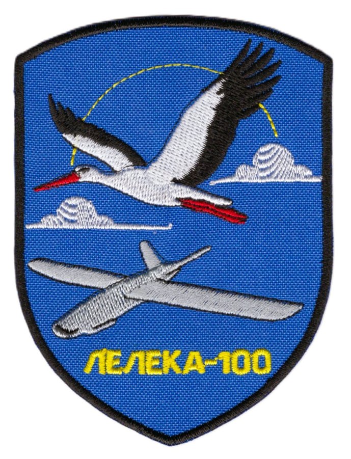 ЛЕЛЕКА-100  кол \ тк.синя \ нарукавна емблема
