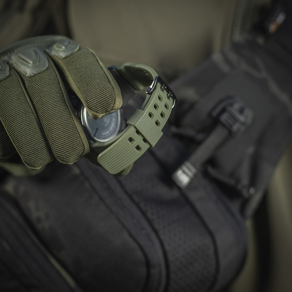 M-Tac годинник тактичний Adventure Black/Olive (50005001)