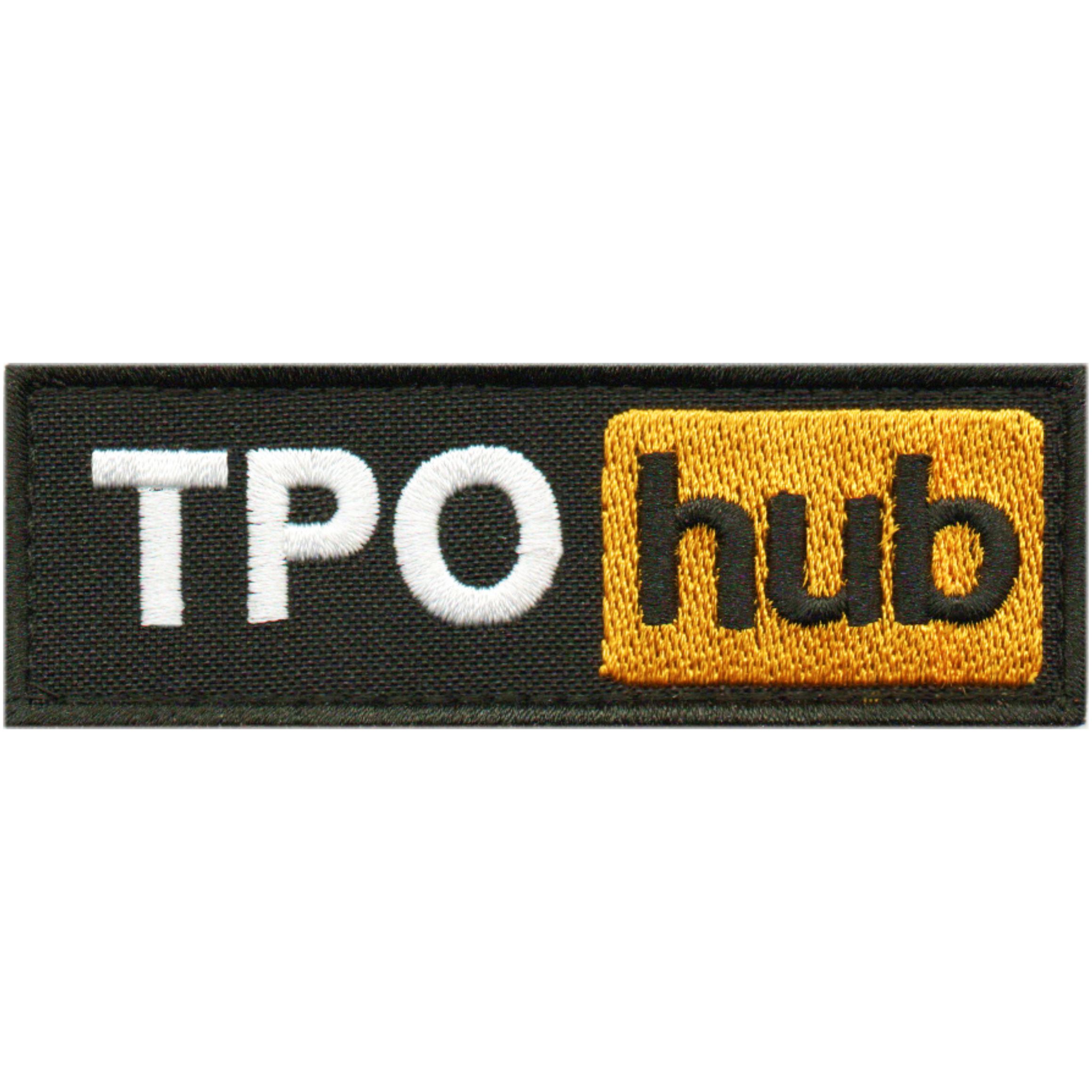 ТРО Hub \ тк. чорна \ нагрудний напис !