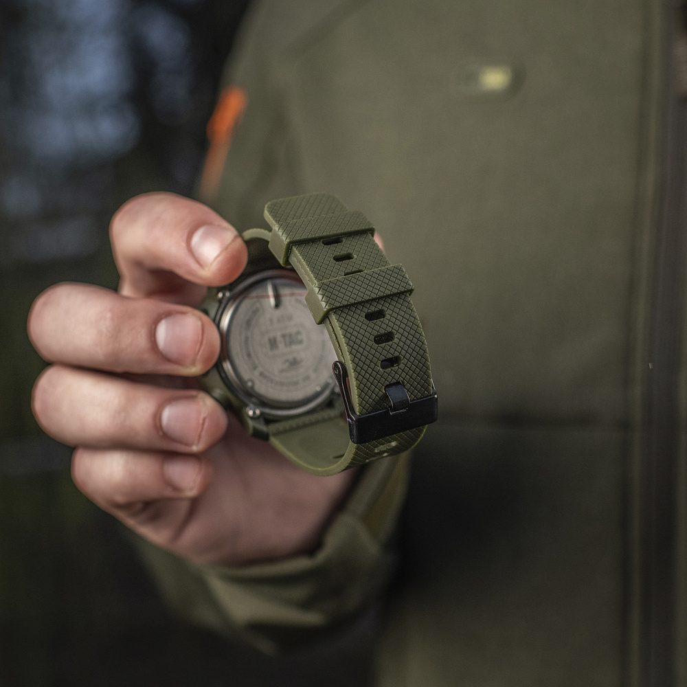 M-Tac годинник тактичний мультифункціональний Olive (50004001)