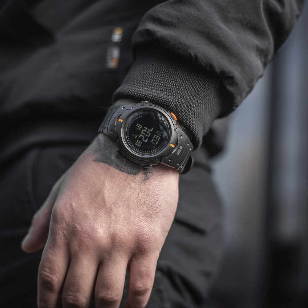 M-Tac годинник тактичний з компасом Black (50003002)