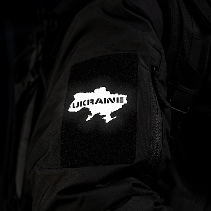 M-Tac нашивка Ukraine (контур) наскрізна Laser Cut світловідбивна  (51148099)