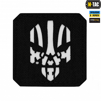 M-Tac нашивка Месник Laser Cut Black/GID   (51178299)
