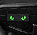 M-Tac нашивка Cat Eyes Laser Cut Black/Green/GID (51507002)