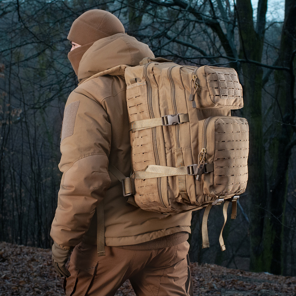 M-Tac рюкзак Large Assault Pack Laser Cut Tan (10335003)