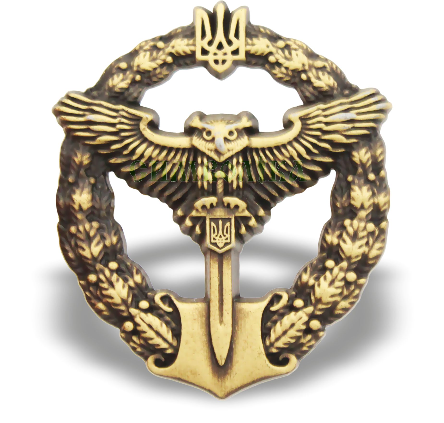 Беретний знак Розвідка Україна