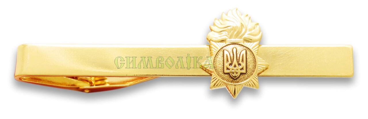 Затискач для краватки Нацгвардії металевий