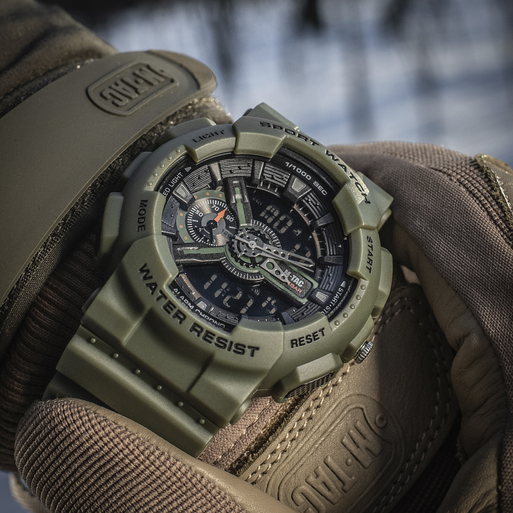 M-Tac годинник Sport Olive (50006001)
