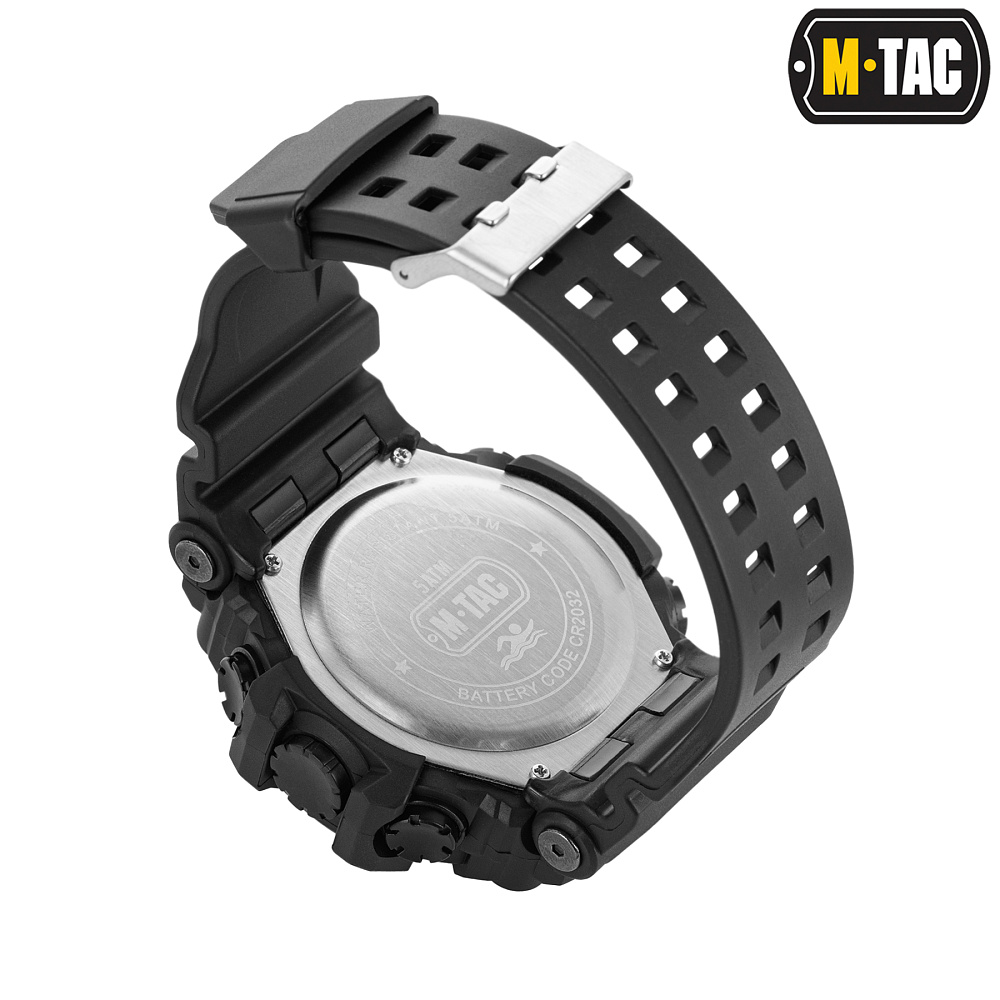 M-Tac годинник тактичний 2037 Black (50007002)