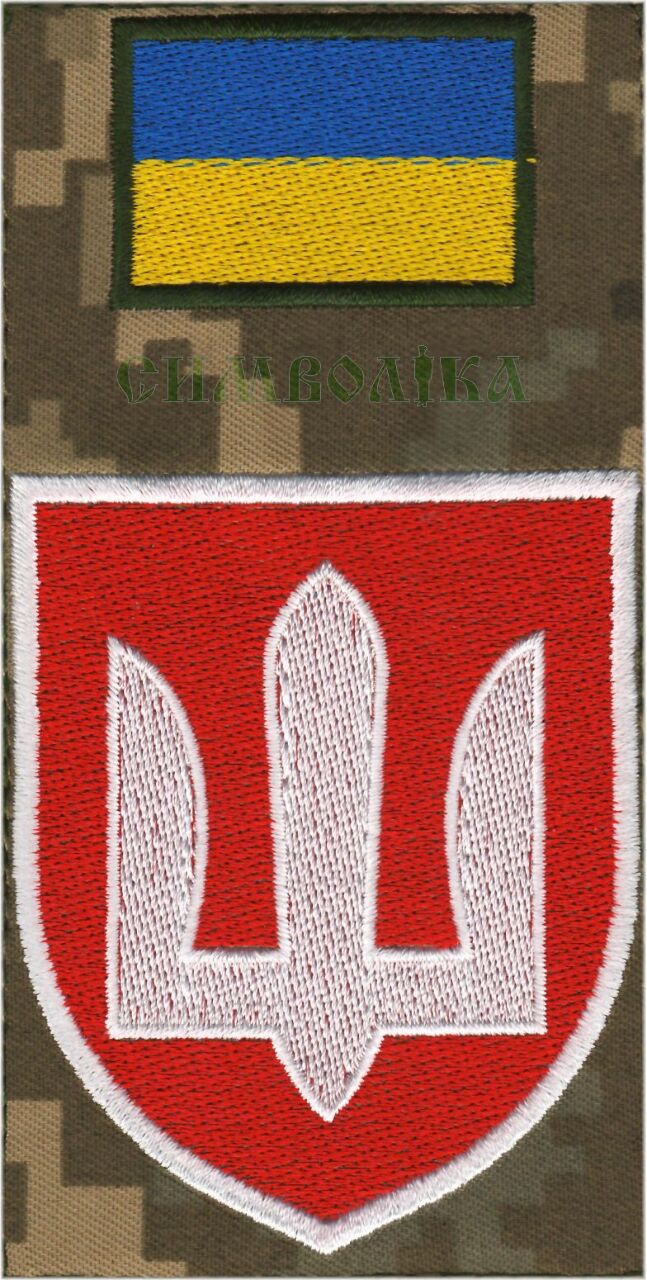 Військова служба правопорядку (тризуб) / тк. NDU / Композиція !