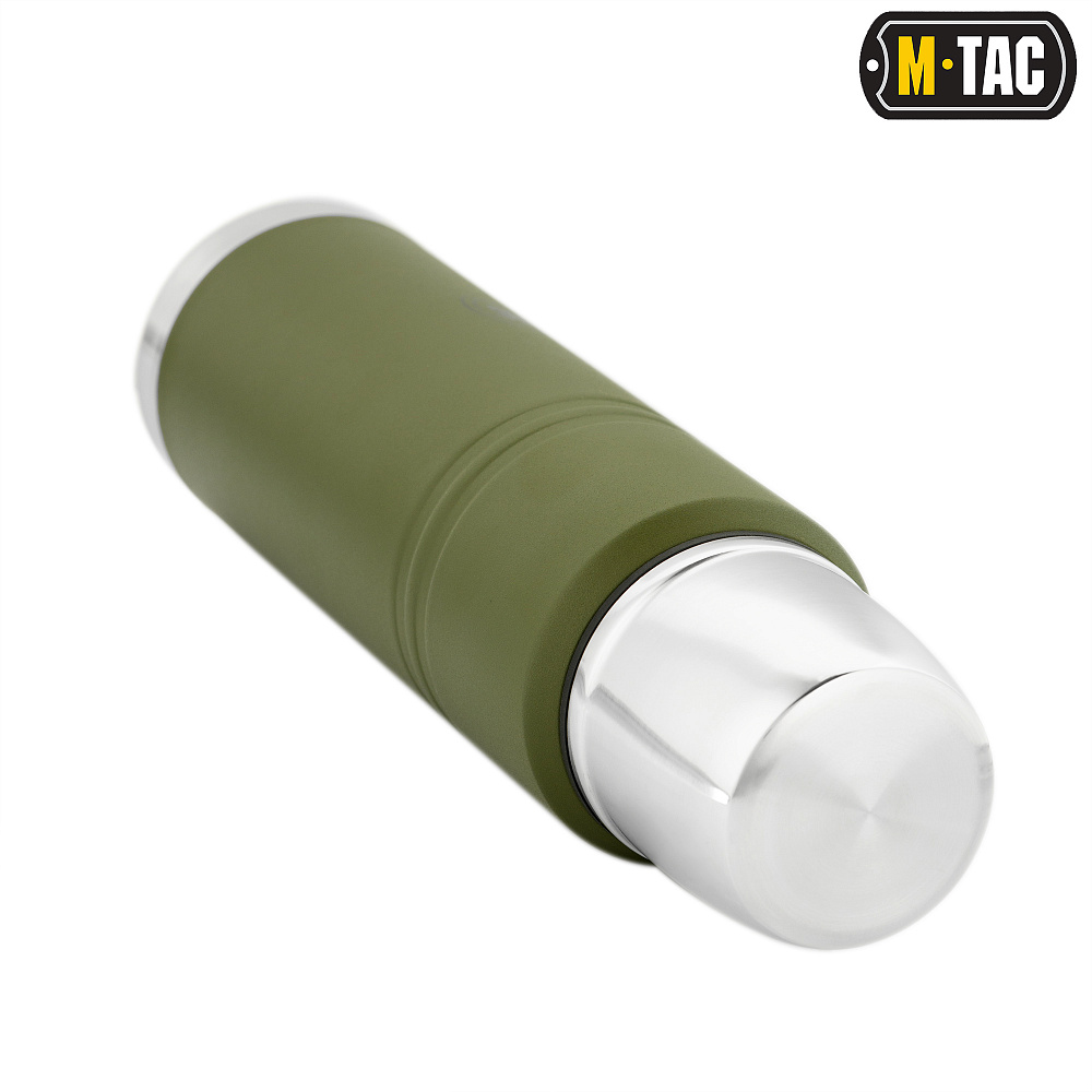 M-Tac термос 1000 мл олива/нерж. (60054001)