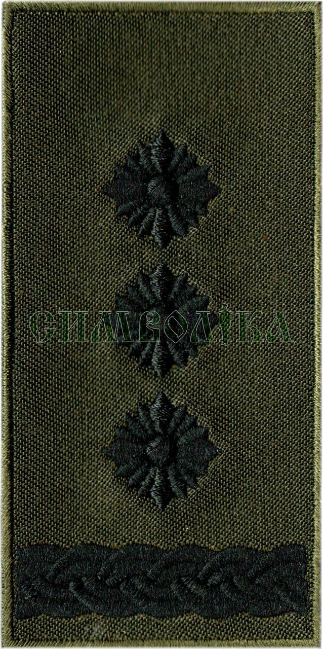Погон НГ Полковник/тк.олива/ 10*5см !