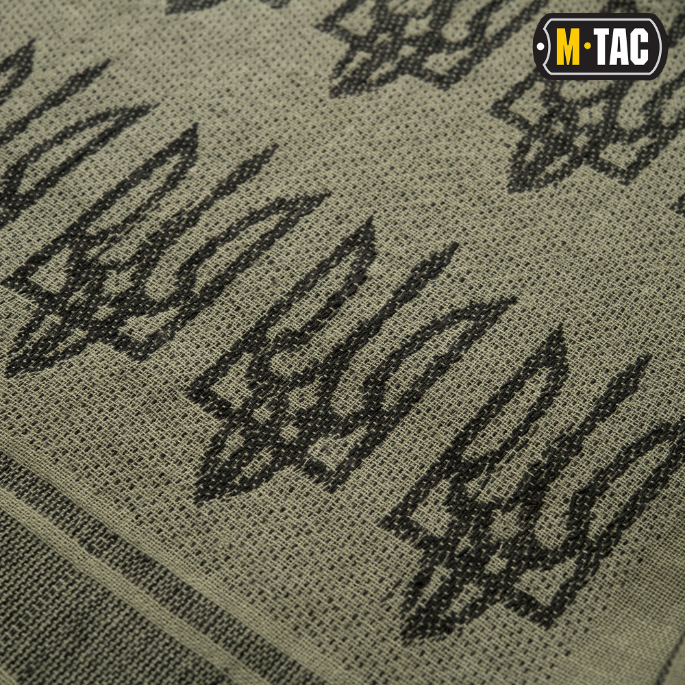 M-TAC ШАРФ ШЕМАГ З ТРИЗУБОМ FOLIAGE GREEN/BLACK (40905007)