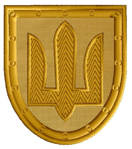 Служба Безпеки України ТРИЗУБ / тк.койот / Нарукавна емблема