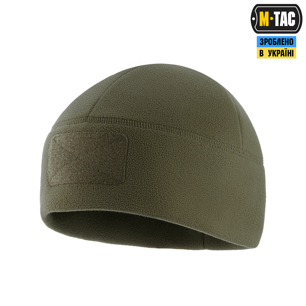 M-Tac шапка Watch Cap Elite фліс (320г/м2) з липучкою Dark Olive  (40029048)