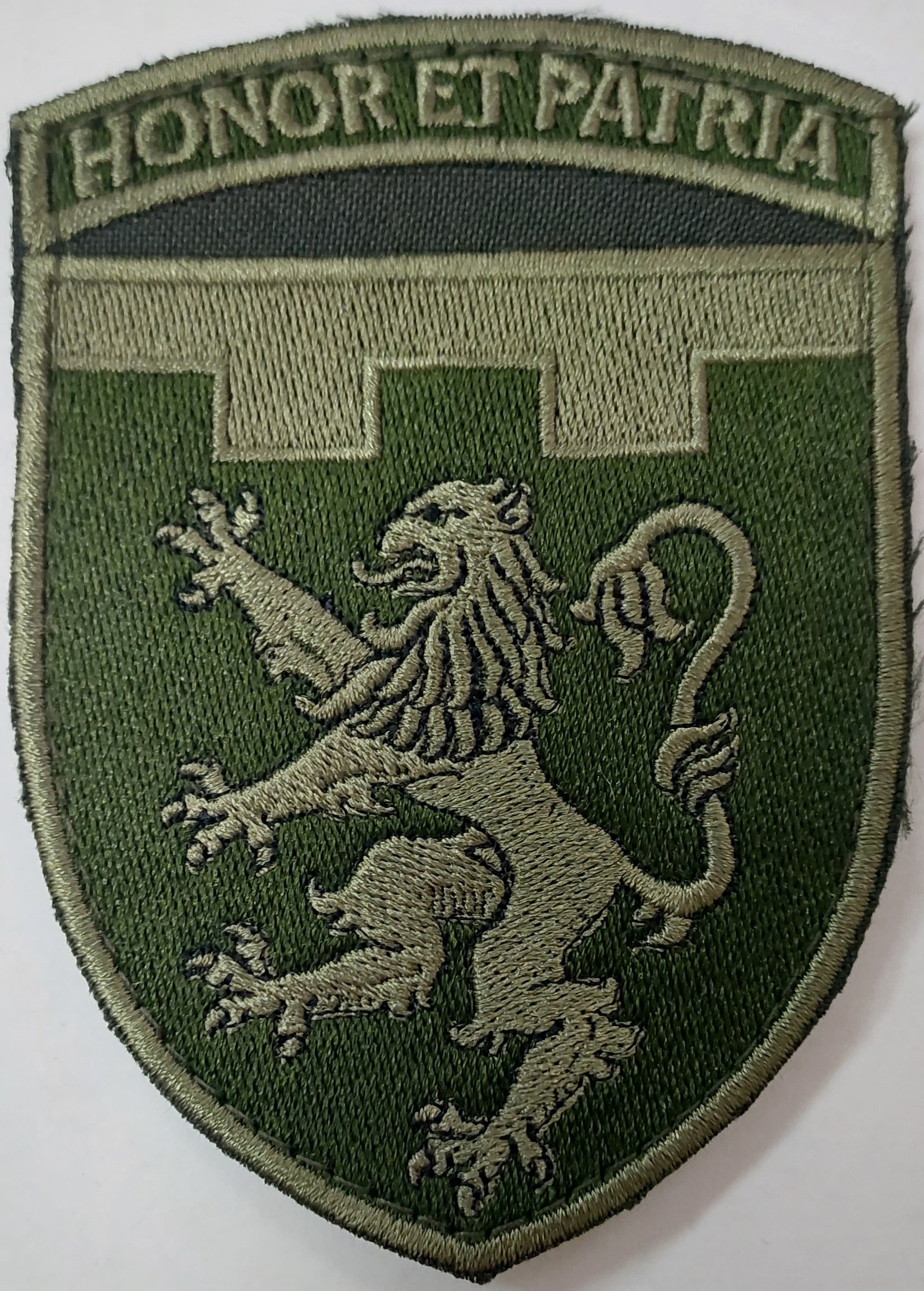 103-тя ОБрТрО ім. митрополита А. Шептицького HONOR ET PATRIA / зах / Нарукавна емблема !