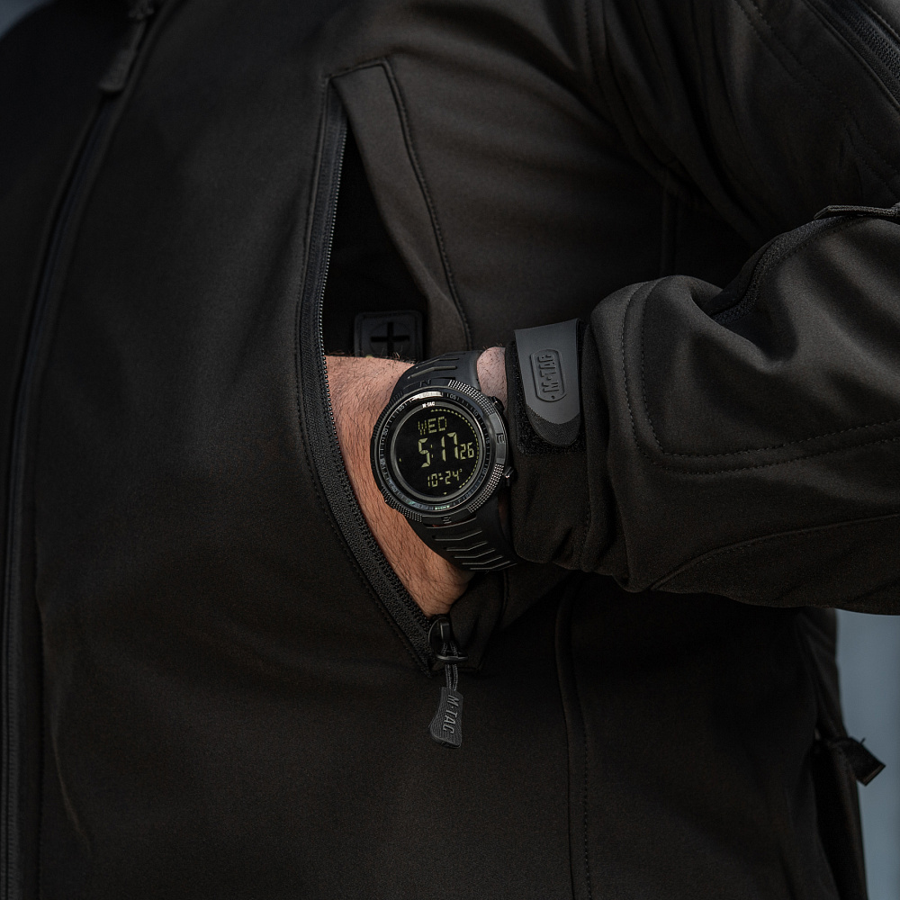 M-Tac годинник тактичний 2147 Black (50011002)