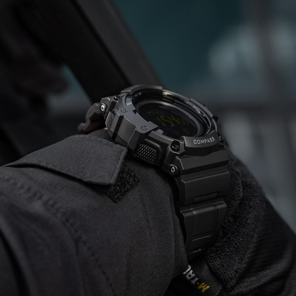 M-Tac годинник тактичний з компасом 2233 Black (50010002)