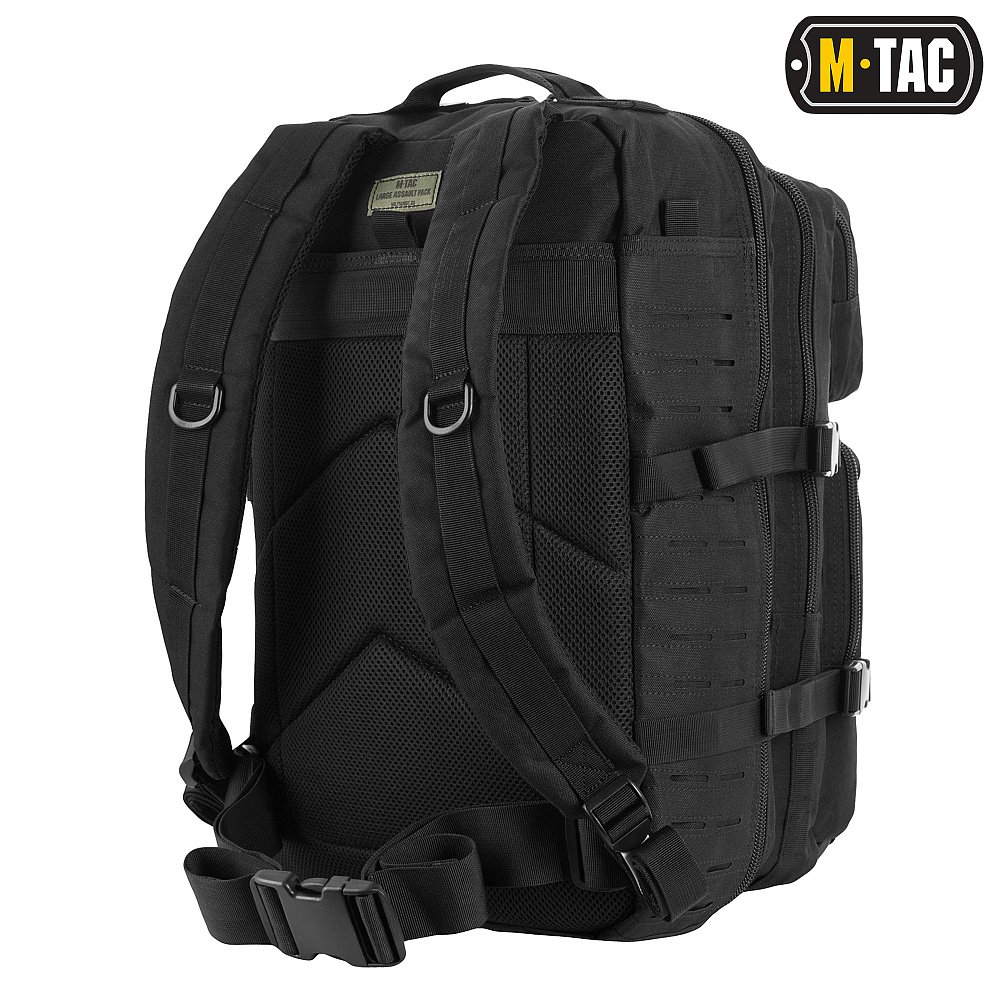 M-Tac рюкзак Large Assault Pack Laser Cut Black (10335002)